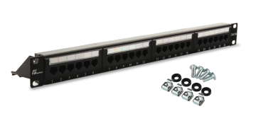 PATCH PANEL UTP CAT.5E 24 PORTY PGF-5EUTP24-B4 14908