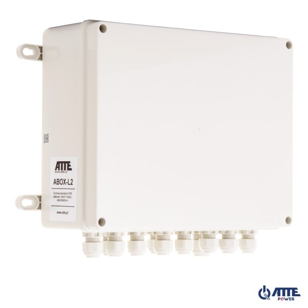 ABOX-L2 Obudowa zewnętrzna, IP56, 240x190x90mm, dławnice
