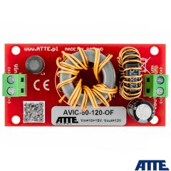 AVIC-50-120-OF Przetwornica DC/DC, stabilizująca napięcie, izolowana, Vin 10...15VDC, Vout 12VDC