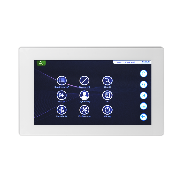 PulsON Alarm Touch BUS 7" - obrazek 3