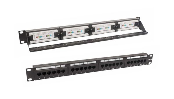 CCAS-PA5E-24UTP Panel kat. 5e UTP 24 x RJ-45