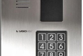 CP-2523R-INOX Panel audio pionowy, ze stali nierdzewnej, z czytnikiem kluczy RFID, LASKOMEX