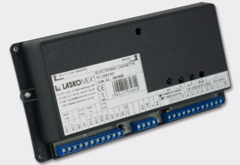 EC-2502AR Kaseta elektroniki sterująca systemem domofonowym,z funkcją obsługi akumulatora oraz RFID, Laskomex