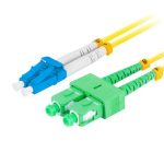 FO-LUSA-SD11-0010-YE PATCHCORD ŚWIATŁOWODOWY SM LC/UPC-SC/APC