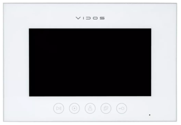 M11W-X Monitor kolor 7'' 1024x600px, Wi-Fi ,biały VIDOS X