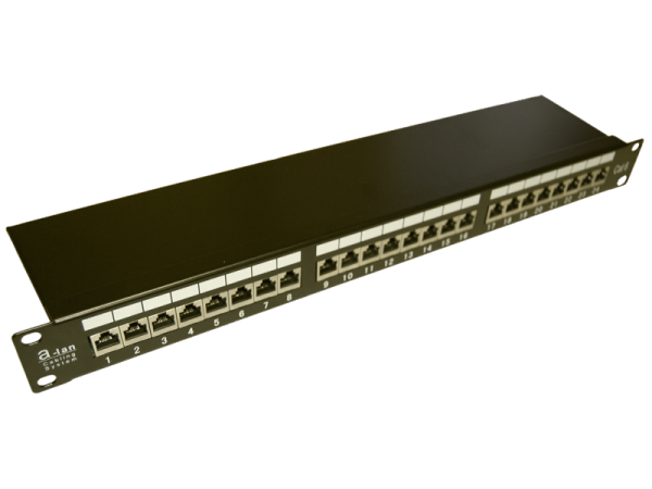 PK010 Patch panel STP kat.6 24 porty LSA 1U