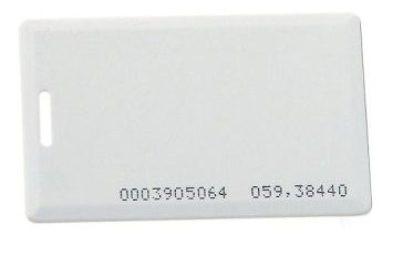 PRKARTAQ5 Karta zbliżeniowa Clamshell, Unique, typu R/W