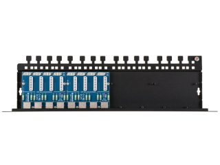 PTU-58R-EXT/PoE 8 kanałowy patch panel LAN/IP-CCTV z zabezpieczeniem przeciwprzepięciowym seria EXT