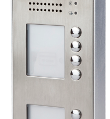 S1108A Bramofon cyfrowy 8-przyciskowy, kamera 2 Mpix, szrokokątny obiektyw 170°,  IP54, VIDOS DUO