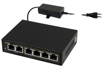 S64 Switch 6-portowy S64 Pulsar do 4 kamer IP