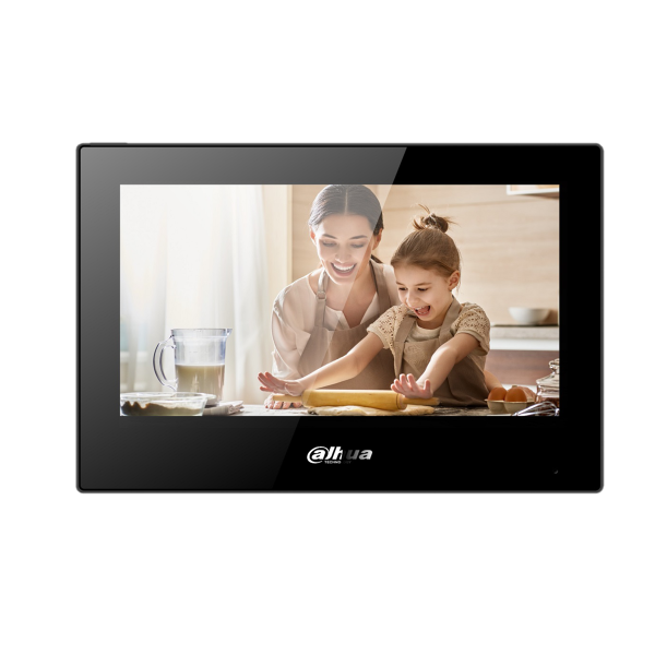VTH5321GB-W Monitor wewnętrzny 7", Android, Wi-Fi, PoE, Czarny