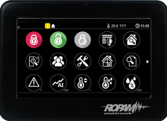 TPR-4BS Panel dotykowy 4.3", rezystancyjny