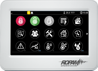TPR-4WS-P Panel dotykowy 4,3", stałe złącza, rezystancyjny