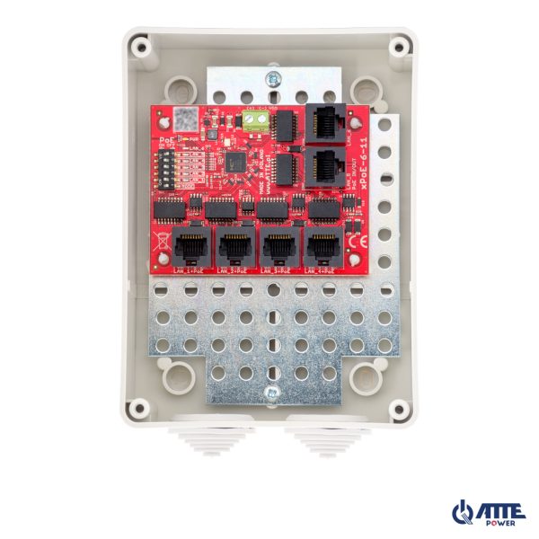 xPoE-6-11-S3 Switch PoE 5xPoE