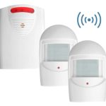 MINI ALARM BEZPRZEWODOWY ZESTAW CZUJNIKÓW RUCHU PIR 120m OR-MA-718
